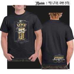 T-SHIRT DOGGRIDERZ : TO LIVE AND DIE IN L.A.