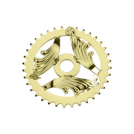 PLATEAU LOWRIDER 3D/WING 1/2 X 1/8 36T GOLD