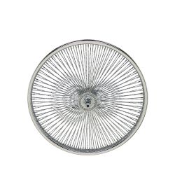 ROUE LOWRIDER AVANT 20" 144 RAYONS TWIST CHROME