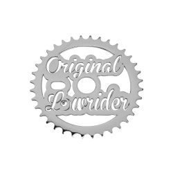 PLATEAU ORIGINAL LOWRIDER LASER 1/2 X 1/8 36T CHROME