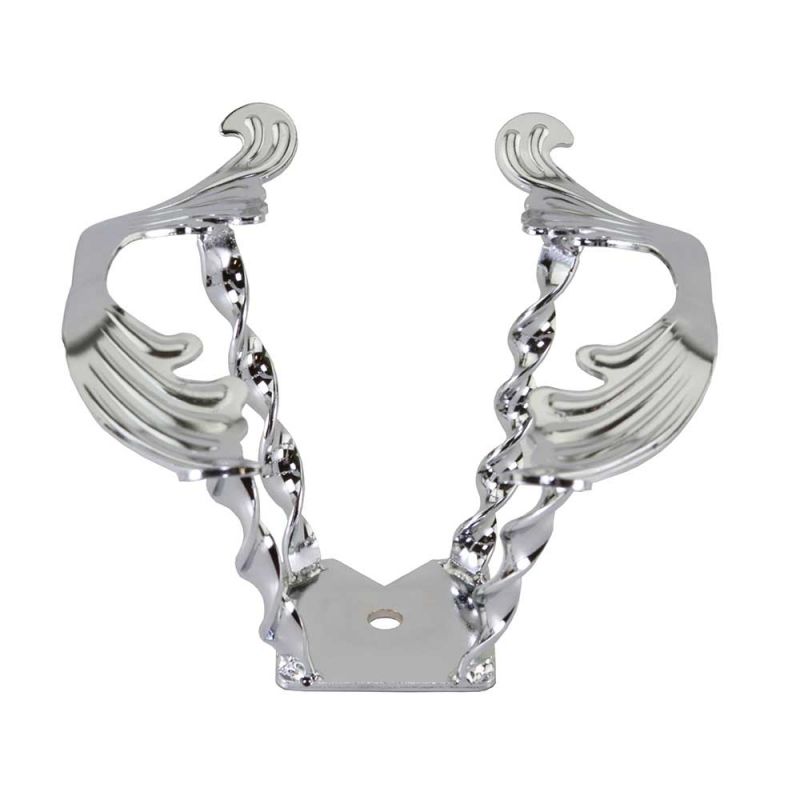 Support D'aile Double Carré 3D TWIST WING Doré Pour Lowrider 26 Pouces - F&R Original - Neuf