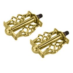 PEDALES LOWRIDER CAGE GOLD 1/2