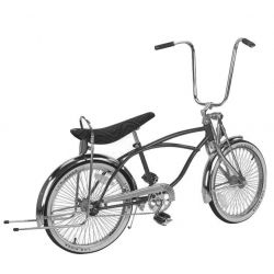 VELO COMPLET LOWRIDER 20" CLASSIC 72 RAYONS NOIR