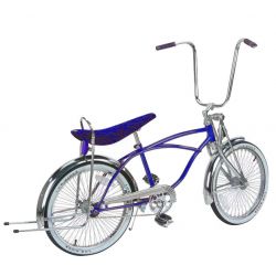VELO COMPLET LOWRIDER 20" CLASSIC 72 RAYONS BLEU