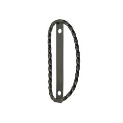 TOUR NAME PLATE LOWRIDER OVAL TWIST NOIR