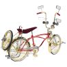 VELO COMPLET LOWRIDER 20" 144 ROUGE/GOLD/CHROME CONTILOW FULL VEGAS